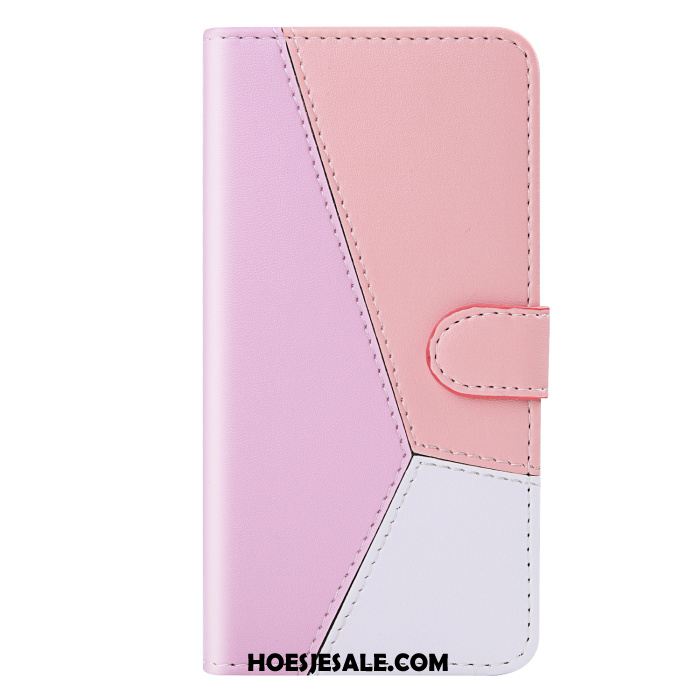 Samsung Galaxy A50s Hoesje Mobiele Telefoon Folio Leren Etui Blauw Ster Korting