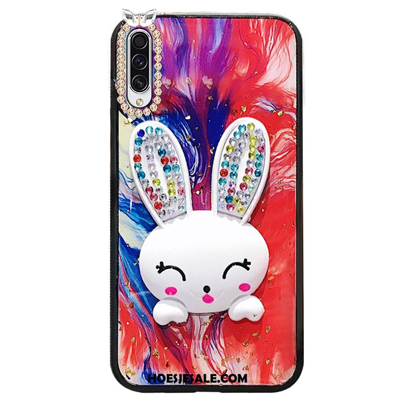 Samsung Galaxy A50s Hoesje Strass Bescherming Ster Anti-fall Pompom Kopen