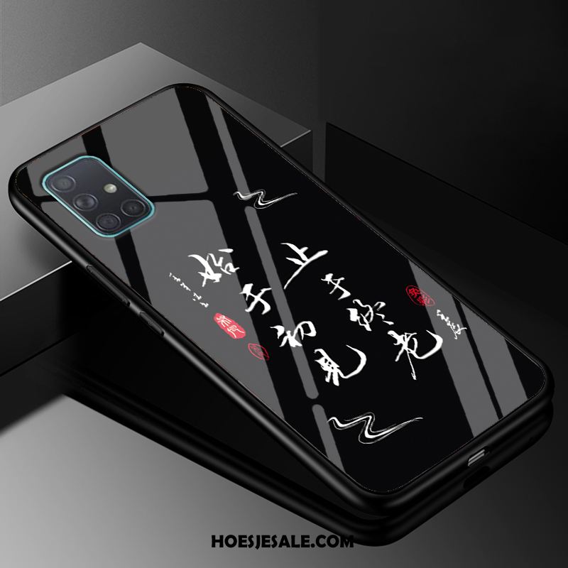 Samsung Galaxy A51 Hoesje Mobiele Telefoon Hoes Siliconen Glas Anti-fall Goedkoop