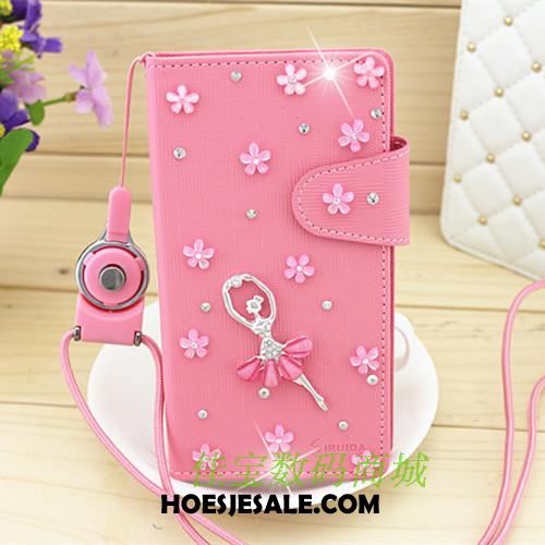 Samsung Galaxy A6+ Hoesje Bescherming Mini Leren Etui Folio Hoes Kopen