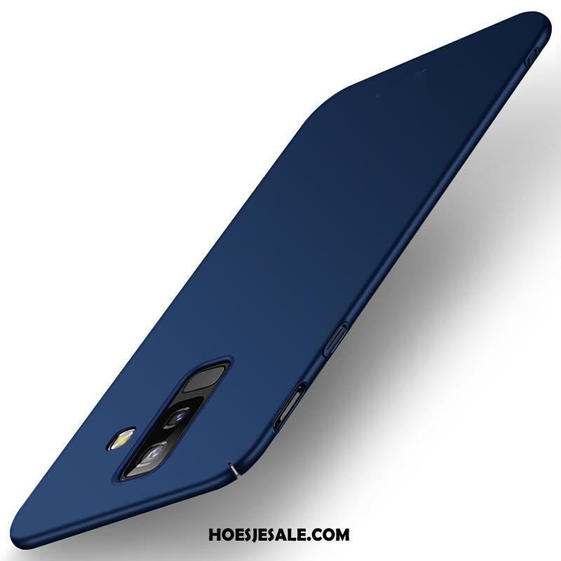 Samsung Galaxy A6+ Hoesje Hard Mobiele Telefoon Blauw Anti-fall All Inclusive Aanbiedingen