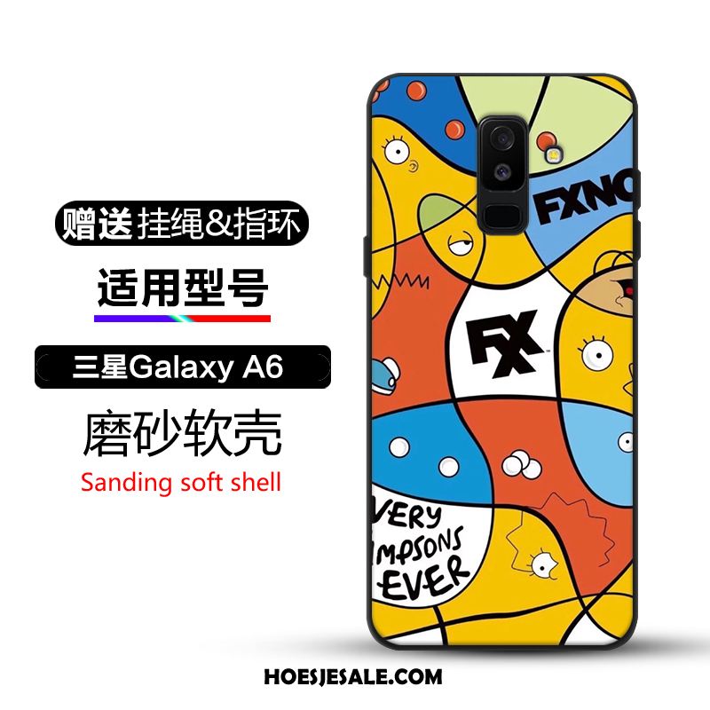 Samsung Galaxy A6+ Hoesje Mobiele Telefoon Bescherming Trend Anti-fall Ster Korting