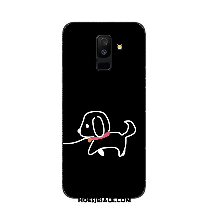 Samsung Galaxy A6+ Hoesje Mooie Lovers Mobiele Telefoon Siliconen Trendy Merk Sale