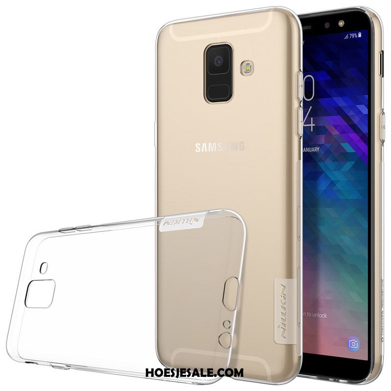 Samsung Galaxy A6+ Hoesje Ster Doorzichtig All Inclusive Mobiele Telefoon Bescherming Korting