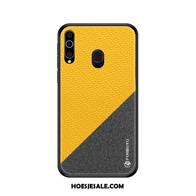 Samsung Galaxy A60 Hoesje All Inclusive Dun Patroon Doek Blauw Online