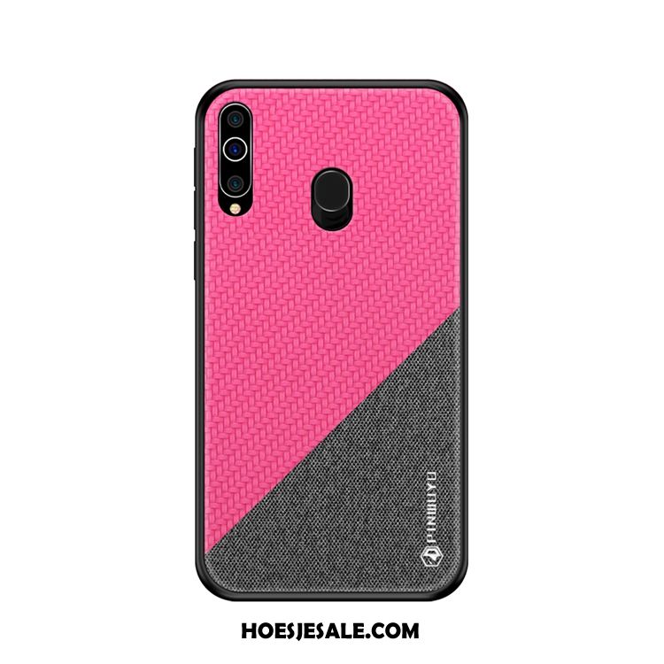 Samsung Galaxy A60 Hoesje All Inclusive Dun Patroon Doek Blauw Online