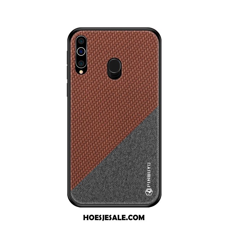 Samsung Galaxy A60 Hoesje All Inclusive Dun Patroon Doek Blauw Online