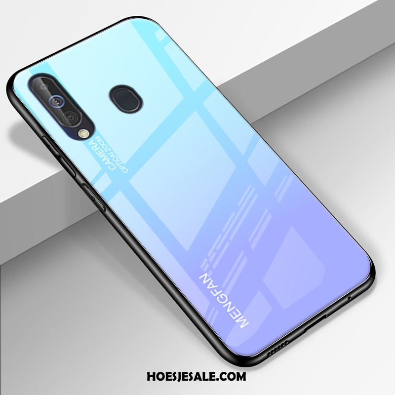 Samsung Galaxy A60 Hoesje Bescherming Mobiele Telefoon Blauw Ster Trend Kopen