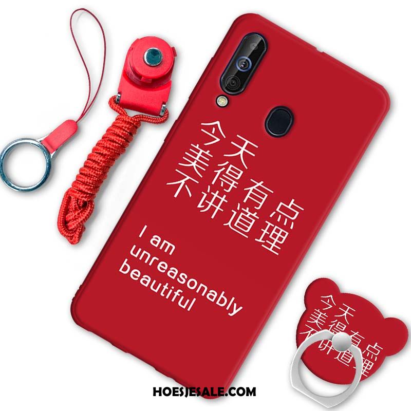 Samsung Galaxy A60 Hoesje Hanger Ring Net Red Siliconen Persoonlijk Kopen