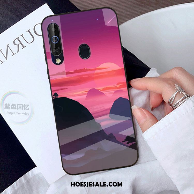 Samsung Galaxy A60 Hoesje Mobiele Telefoon Scheppend Hoes Spiegel Ster Goedkoop