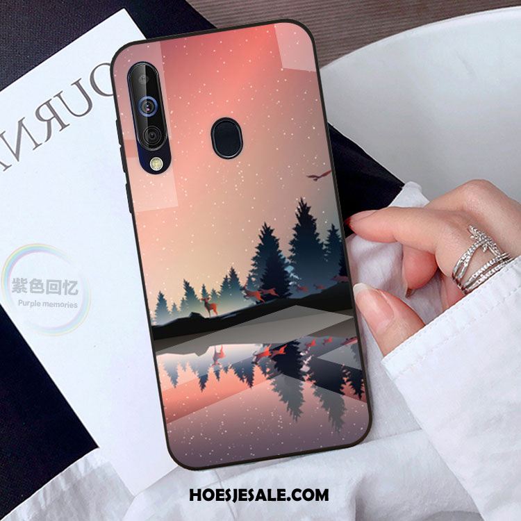 Samsung Galaxy A60 Hoesje Mobiele Telefoon Scheppend Hoes Spiegel Ster Goedkoop