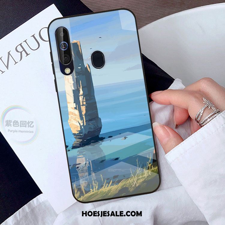 Samsung Galaxy A60 Hoesje Mobiele Telefoon Scheppend Hoes Spiegel Ster Goedkoop