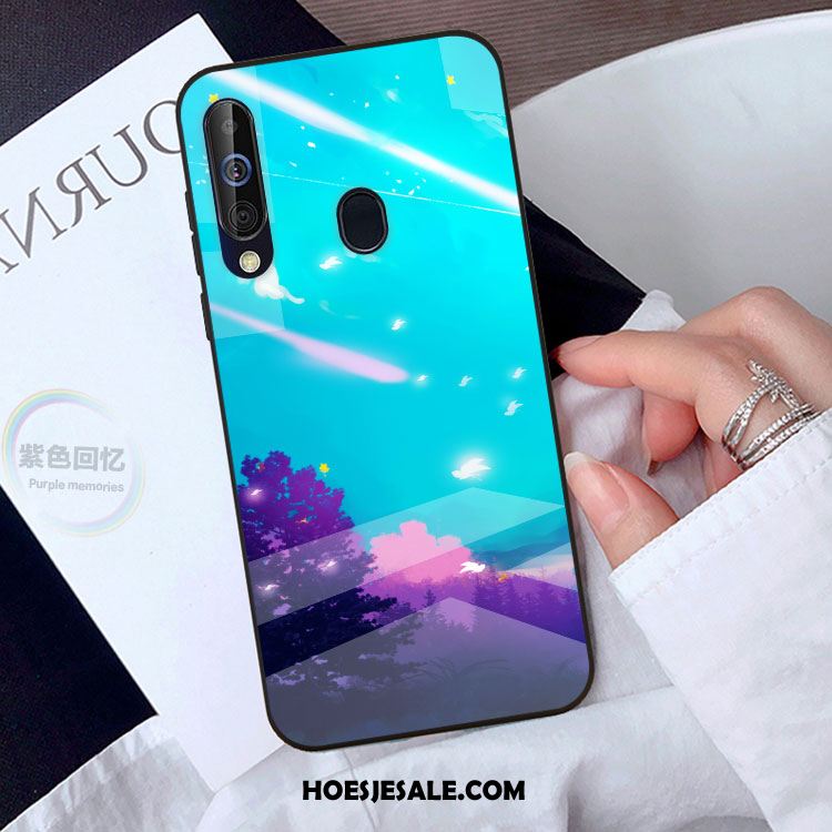 Samsung Galaxy A60 Hoesje Mobiele Telefoon Scheppend Hoes Spiegel Ster Goedkoop