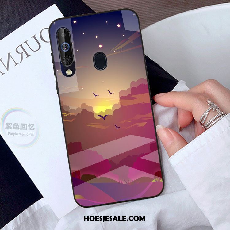 Samsung Galaxy A60 Hoesje Mobiele Telefoon Scheppend Hoes Spiegel Ster Goedkoop