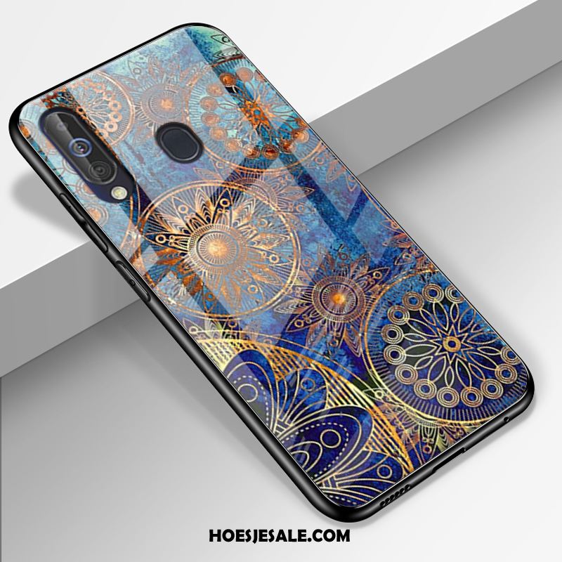 Samsung Galaxy A60 Hoesje Sterrenhemel Hoes Lovers Glas Pas Sale