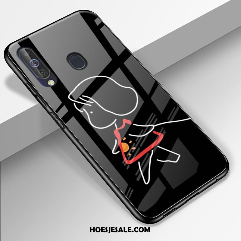 Samsung Galaxy A60 Hoesje Sterrenhemel Hoes Lovers Glas Pas Sale