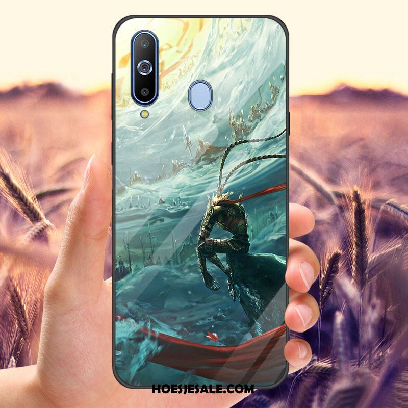 Samsung Galaxy A60 Hoesje Vers Mobiele Telefoon Kleur Effen Kleur Spiegel Sale