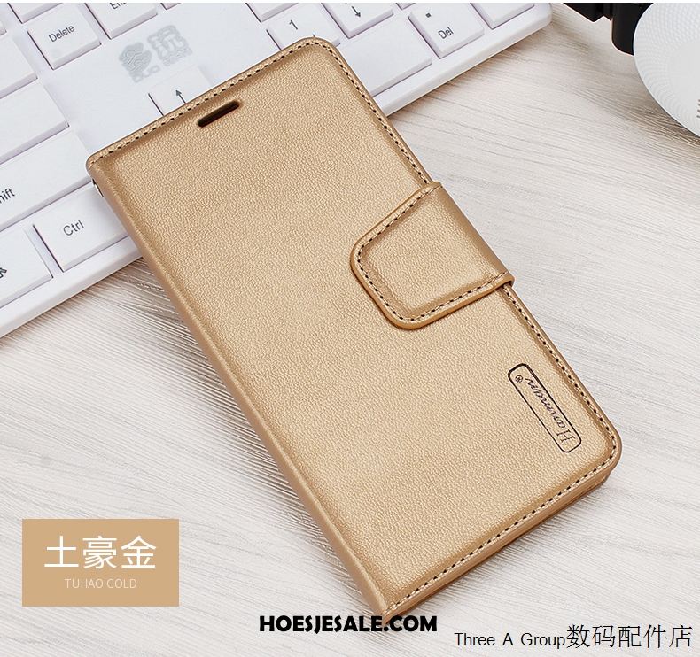 Samsung Galaxy A7 2018 Hoesje Eenvoudige Folio Ster Kaart Bescherming Goedkoop