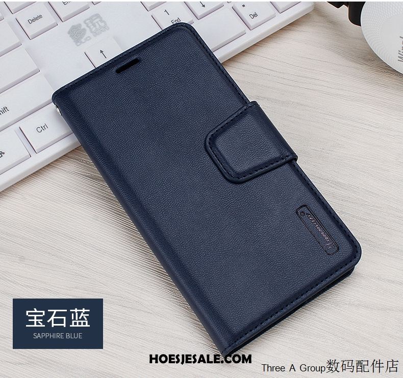 Samsung Galaxy A7 2018 Hoesje Eenvoudige Folio Ster Kaart Bescherming Goedkoop