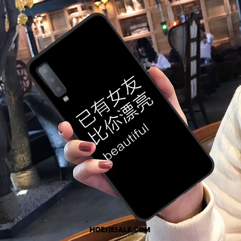 Samsung Galaxy A7 2018 Hoesje Zacht Spotprent Mobiele Telefoon Ster All Inclusive Goedkoop