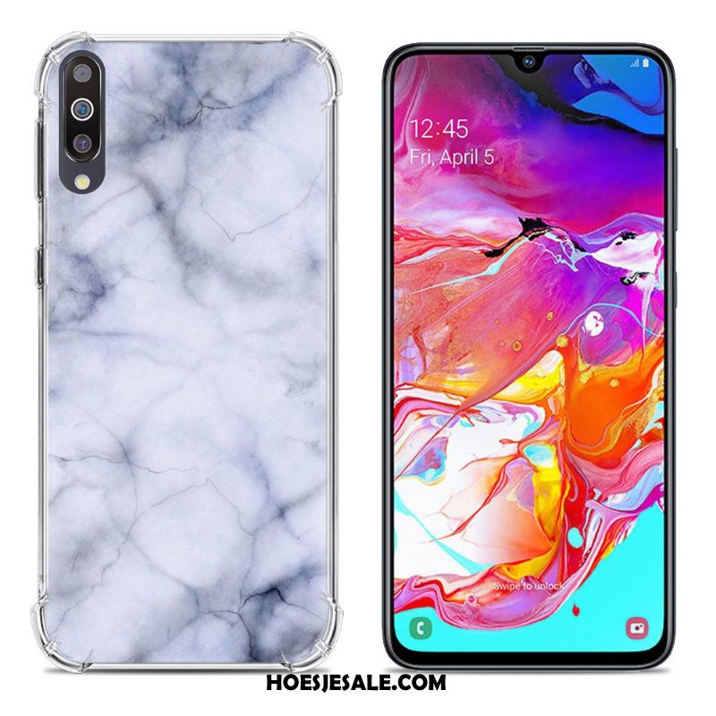 Samsung Galaxy A70 Hoesje Gasbag Zacht Purper Scheppend Ster Kopen