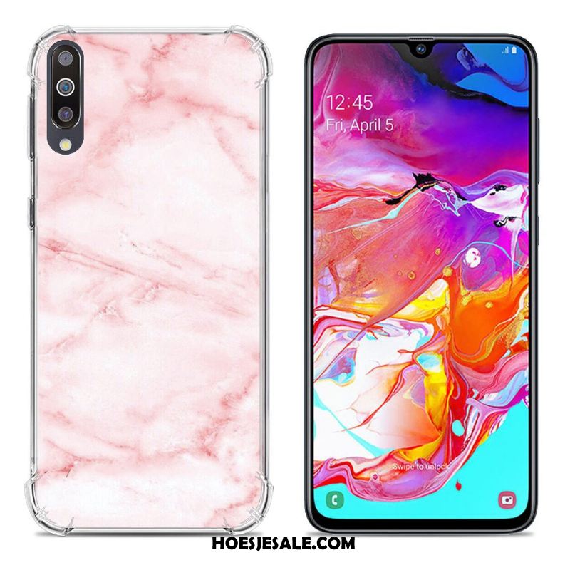 Samsung Galaxy A70 Hoesje Gasbag Zacht Purper Scheppend Ster Kopen