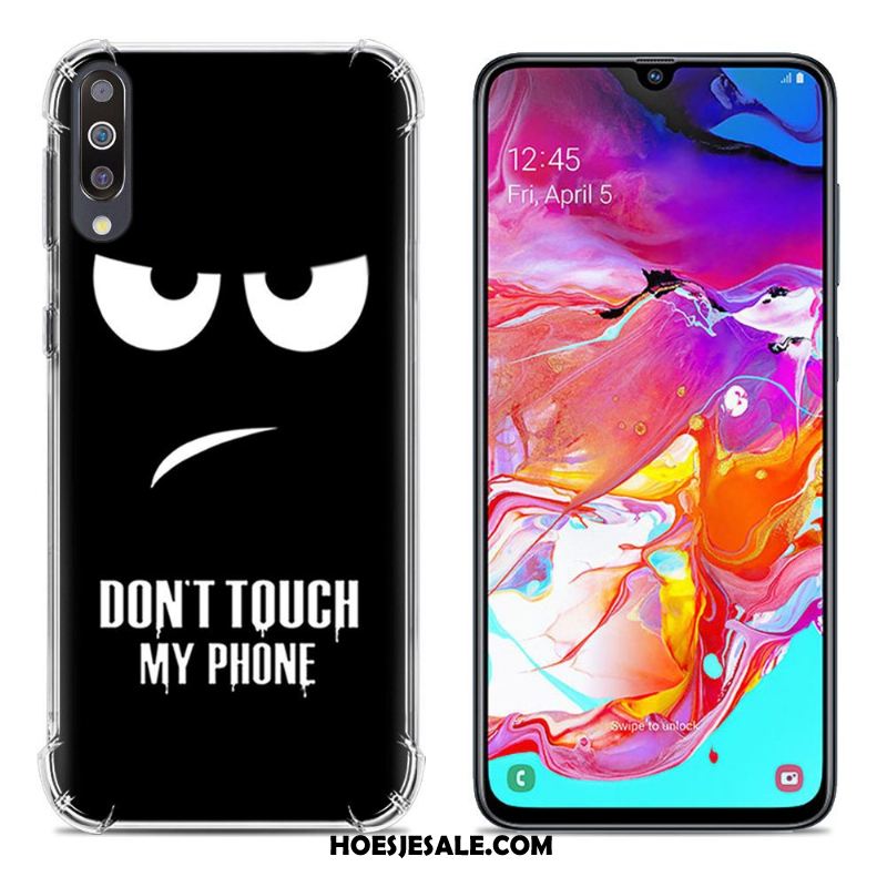 Samsung Galaxy A70 Hoesje Gasbag Zacht Purper Scheppend Ster Kopen