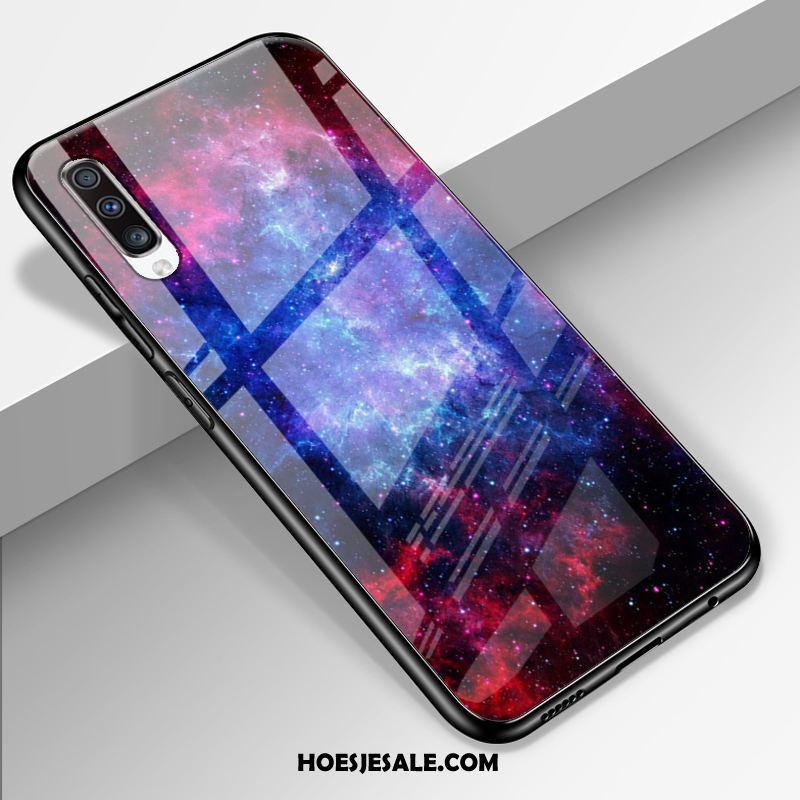 Samsung Galaxy A70 Hoesje Hoes Bescherming Glas Mobiele Telefoon Trend Goedkoop