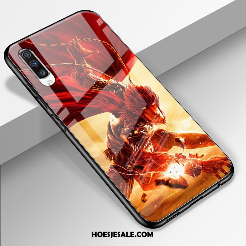 Samsung Galaxy A70 Hoesje Hoes Bescherming Glas Mobiele Telefoon Trend Goedkoop