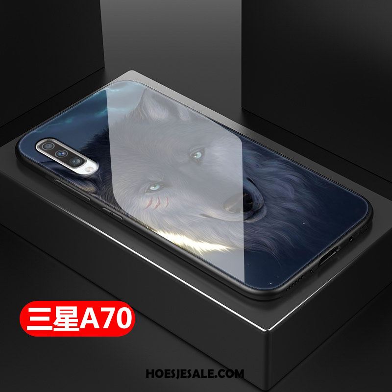 Samsung Galaxy A70 Hoesje Mode Siliconen Anti-fall Bescherming Trendy Merk Kopen