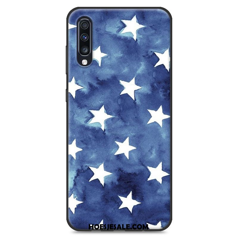 Samsung Galaxy A70 Hoesje Ster Blauw Mobiele Telefoon Bescherming Landschap Sale