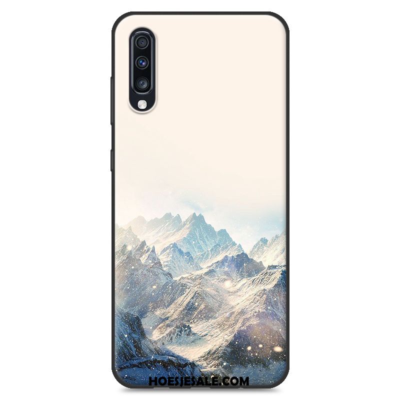 Samsung Galaxy A70 Hoesje Ster Blauw Mobiele Telefoon Bescherming Landschap Sale