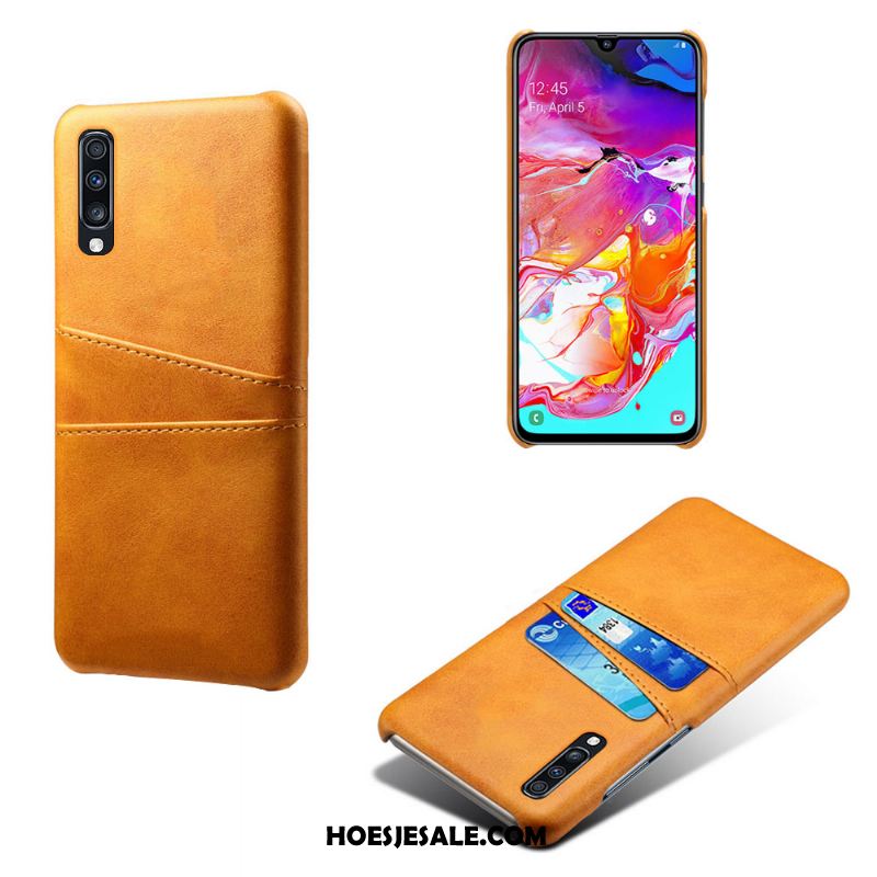 Samsung Galaxy A70s Hoesje Hoes Persoonlijk Kaart Anti-fall Bescherming Online