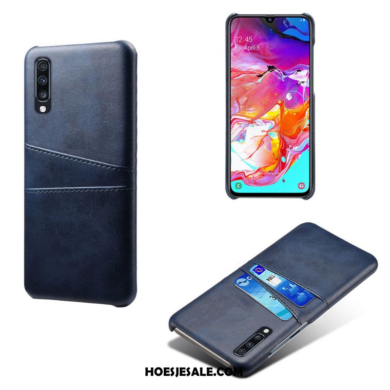 Samsung Galaxy A70s Hoesje Hoes Persoonlijk Kaart Anti-fall Bescherming Online