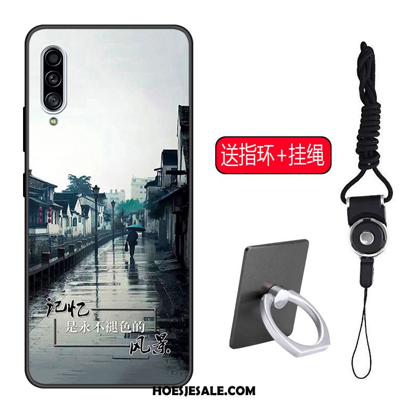 Samsung Galaxy A70s Hoesje Wit Mode Mobiele Telefoon Bescherming Anti-fall Korting