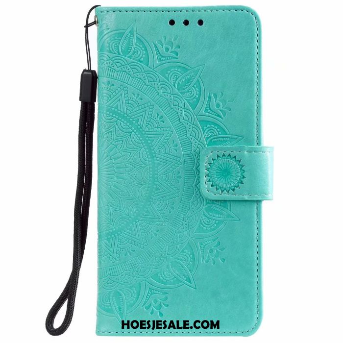 Samsung Galaxy A71 Hoesje Folio Ster Mobiele Telefoon Totem Leren Etui