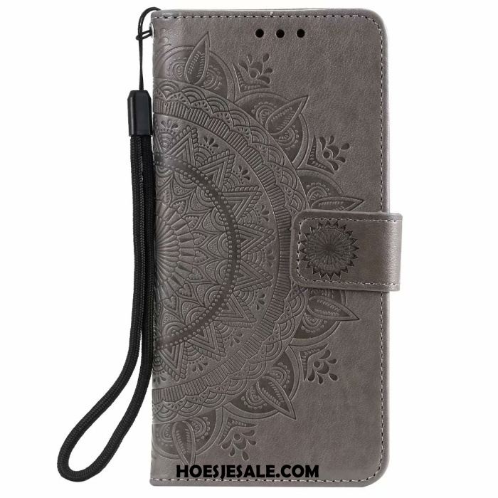 Samsung Galaxy A71 Hoesje Folio Ster Mobiele Telefoon Totem Leren Etui