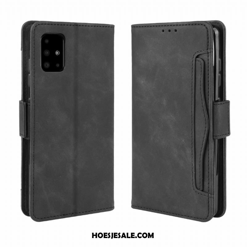 Samsung Galaxy A71 Hoesje Portemonnee Folio Anti-fall Leren Etui Kaart Kopen