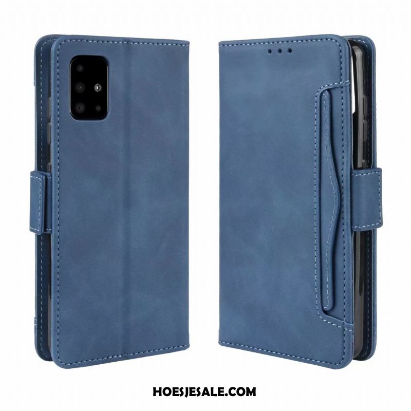 Samsung Galaxy A71 Hoesje Portemonnee Folio Anti-fall Leren Etui Kaart Kopen