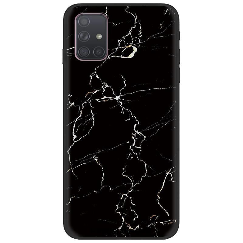 Samsung Galaxy A71 Hoesje Zwart Schrobben Ster Mobiele Telefoon Pu Kopen