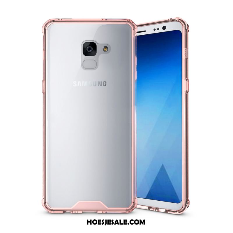 Samsung Galaxy A8 2018 Hoesje All Inclusive Mobiele Telefoon Doorzichtig Hoes Ster Goedkoop