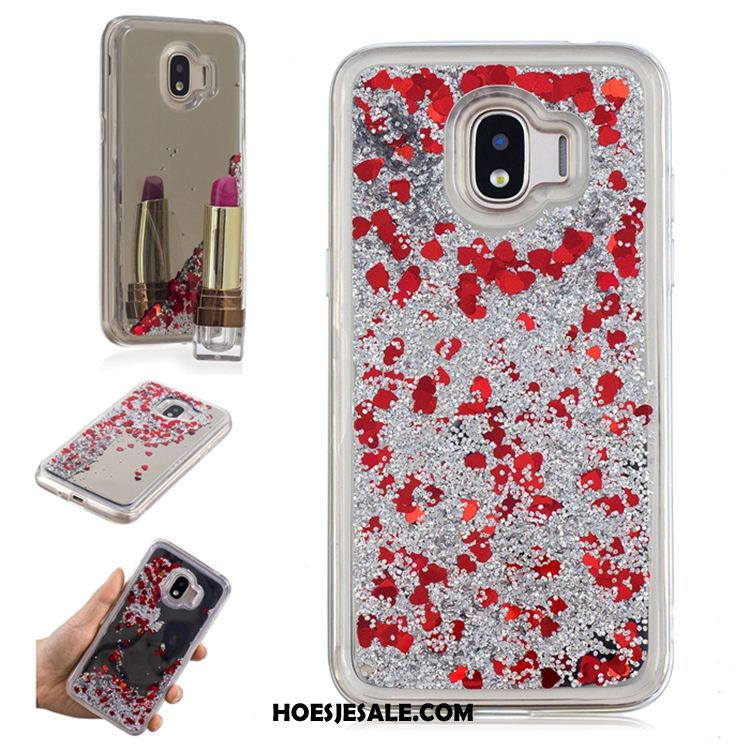 Samsung Galaxy A8 2018 Hoesje Anti-fall All Inclusive Ster Purper Mobiele Telefoon Korting