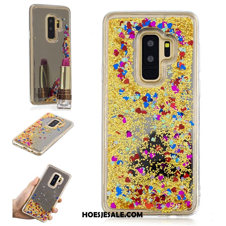 Samsung Galaxy A8 2018 Hoesje Anti-fall All Inclusive Ster Purper Mobiele Telefoon Korting