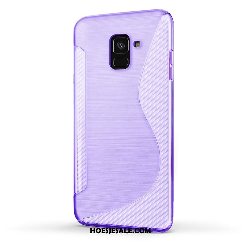 Samsung Galaxy A8 2018 Hoesje Blauw Ster Bescherming Zacht Mobiele Telefoon Online