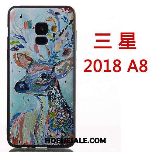 Samsung Galaxy A8 2018 Hoesje Mobiele Telefoon Persoonlijk Kleur Hanger Hoes Goedkoop