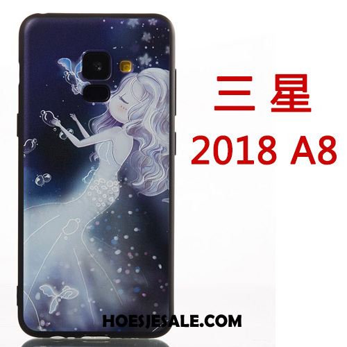 Samsung Galaxy A8 2018 Hoesje Mobiele Telefoon Persoonlijk Kleur Hanger Hoes Goedkoop