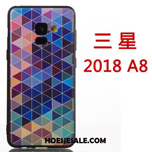 Samsung Galaxy A8 2018 Hoesje Mobiele Telefoon Persoonlijk Kleur Hanger Hoes Goedkoop