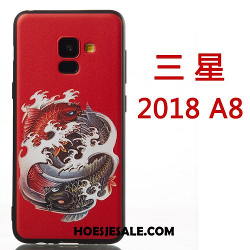 Samsung Galaxy A8 2018 Hoesje Mobiele Telefoon Persoonlijk Kleur Hanger Hoes Goedkoop