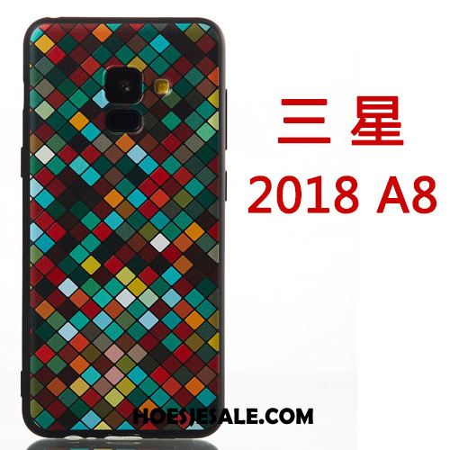 Samsung Galaxy A8 2018 Hoesje Mobiele Telefoon Persoonlijk Kleur Hanger Hoes Goedkoop