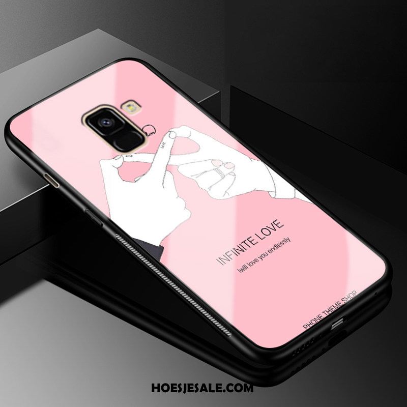 Samsung Galaxy A8 2018 Hoesje Ster Bescherming Glas Persoonlijk Hoes Online